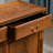 Solid Katalox Wood Console Cabinet
