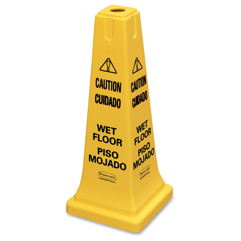 Safety Cone, 25.8" H x 10.5" W x 10.5" D