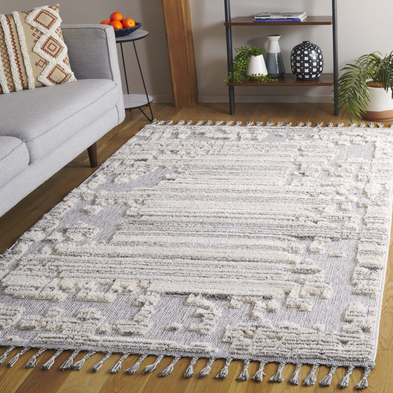 Taleesa Performance Abstract Rug, Rectangle 5'3" x 7'6"