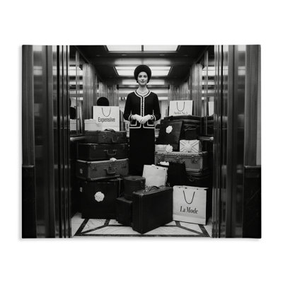 Elevator Chic Shopping Canvas, design by A Barefoot Stylist