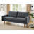 Daisha 70'' Round Arm Sofa-2142082899