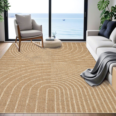 Tapis de salon moderne à motif abstrait abstrait Tapis de salon Tapis moderne antidérapant lavable à la machine pour le couloir de la cuisine