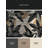 Machine Washable Ortencia Agave Modern Rustic Geometric Shapes Rug in Gray – Black Binding-1429102493