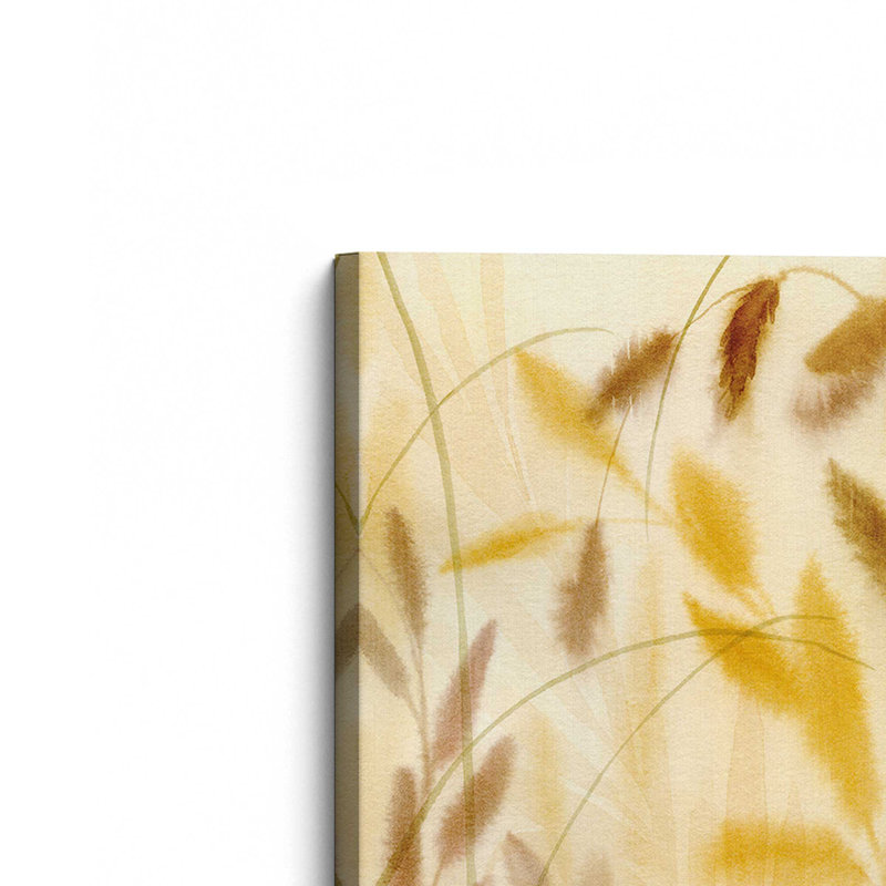 «Gilded Wheat I» par Grace Popp, reproduction d'art sur toile, H 36 po x l 24 po