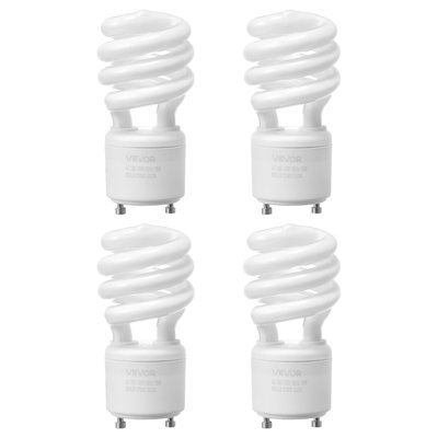Ampoules fluocompactes 13W avec lumière chaude 2700K