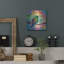  «Colours of Joy» par Verena Wild, art mural en métal, 12 po x 12 po-1940508678