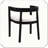 2-Piece Armrest Dining Chair Sturdy Comfortable Stylish Durable Practical Versatile