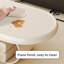 Table basse luxueuse et sophistiquée avec rangement ovale-248217919