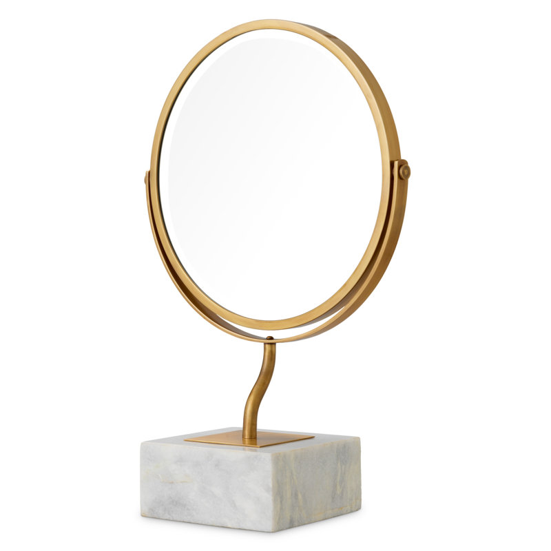 Round Metal Mirror