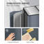 Kitchen Bin, Recycling Bins, Pedal Bin with Lid, Stainless Steel Kitchen Bins Recycling and Waste, Silent Slow-Down Closing Lid, With 15 Exclusive Trash Bags-124546711-124546715