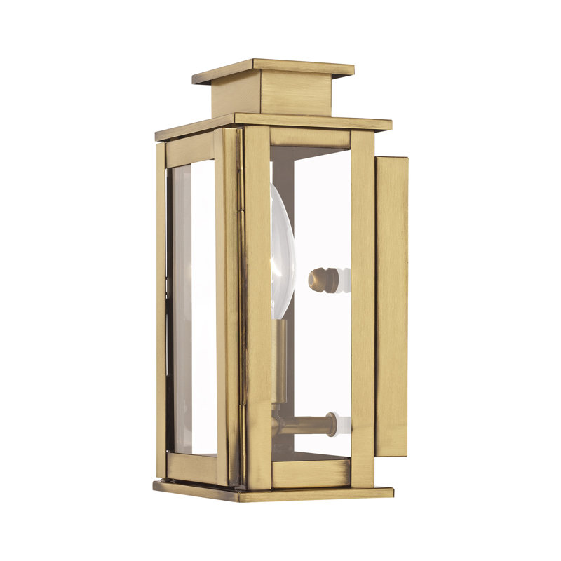 Cortana Wall Light, Antique Brass