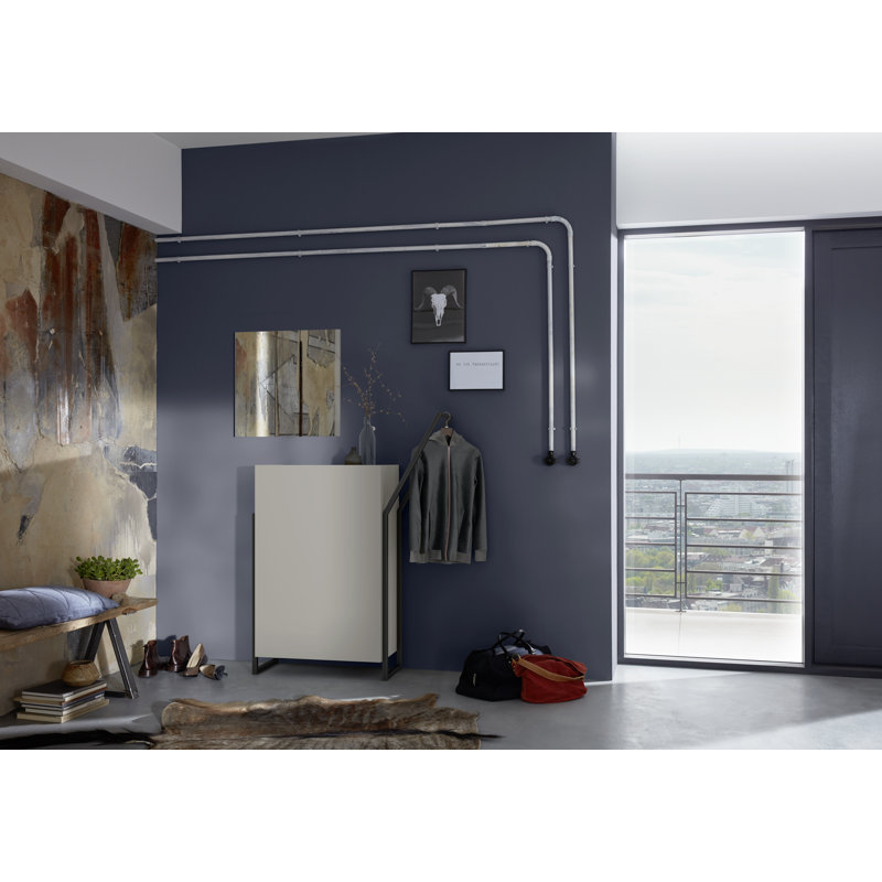 Wood Flat Wall Mirror