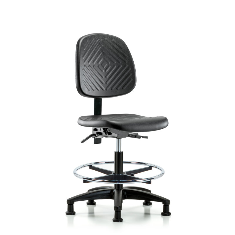 Chaise de dessinateur ergonomique Aranda, Patins, Non inclus, Non
