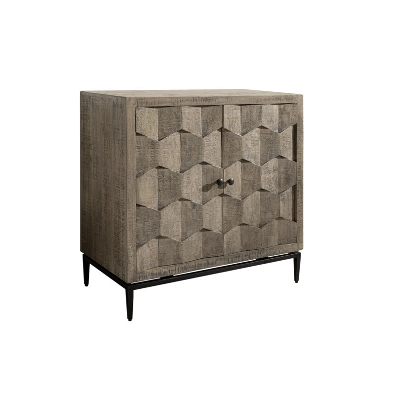 Solid Wood 86cm W Chest of Drawers