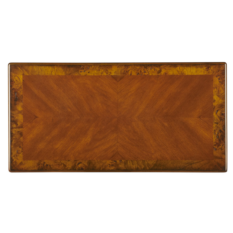 Irvine Side Table, Olive Ash Burl