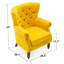 74.93Cm Wide Tufted Wingback Chair-502174676