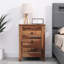 Gitano 45cm W Manufactured Wood Bedside Table