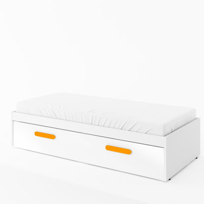 EU Single - 90 X 200 Cm Ottoman Storage Bed with Mattress