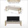 Shanieka 55.3'' W Modern Upholstered Flip Top Storage Bench with Button-Tufted and Metal Foots