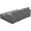 Canapé-lit modulaire en L avec rangement Rafael-101956655