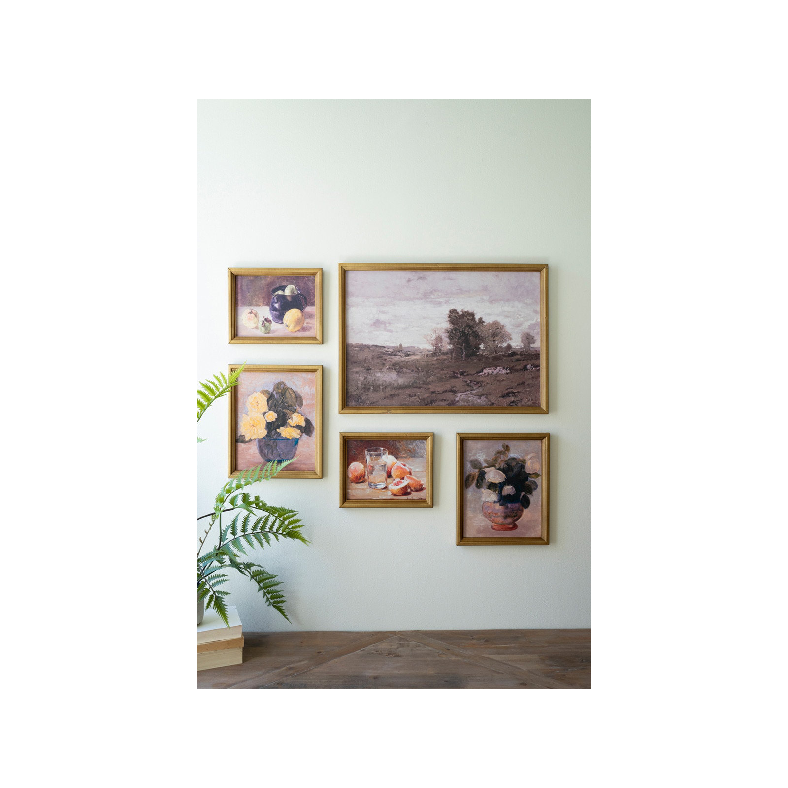 SET OF FIVE FRAMED PRINTS