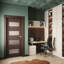 Dalle de porte standard en bois manufacturé et en verre Avon 07 à 08-90791660-90791640