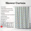 Blue Designs - Rideau de douche Premium-401010797