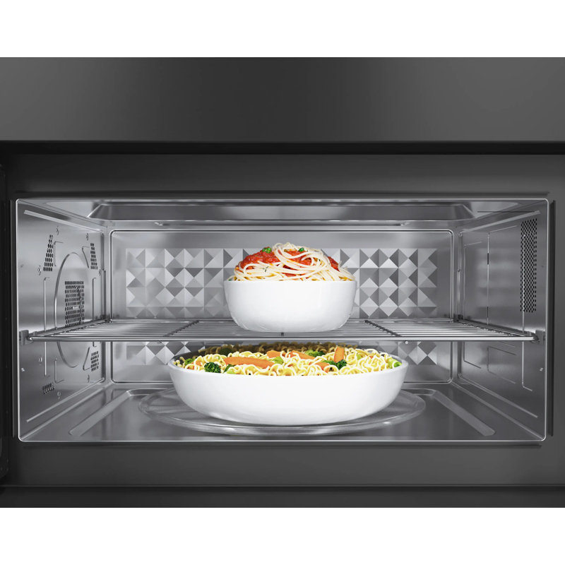 800 Series, Over The Range Convection Microwave In Black Stainless