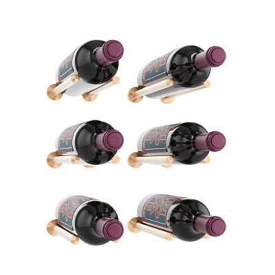 Islais 6-Bottle Wall Mounted Wine Rack
