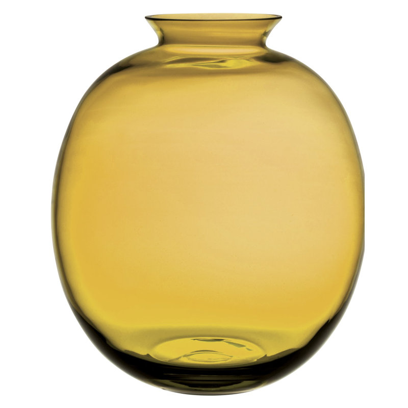 Barthelemy Glass Table Vase, Clear, 7.5" H x 6.5" W x 6.5" D