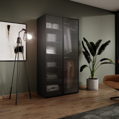 2 Door Manufactured Wood Wardrobe