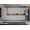 WALLKITCHENS FK-IMPERIAL 174 W x 24 D x 80 H Medium Density Fiberboard (MDF) Modern Full Kitchen in Blanc brillant 