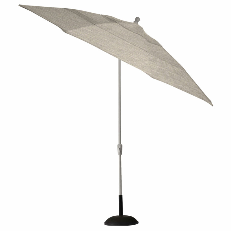 Parasol 11 'Cantilerver, Cabana à rayures minuit, Huître