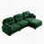 Chenille verte