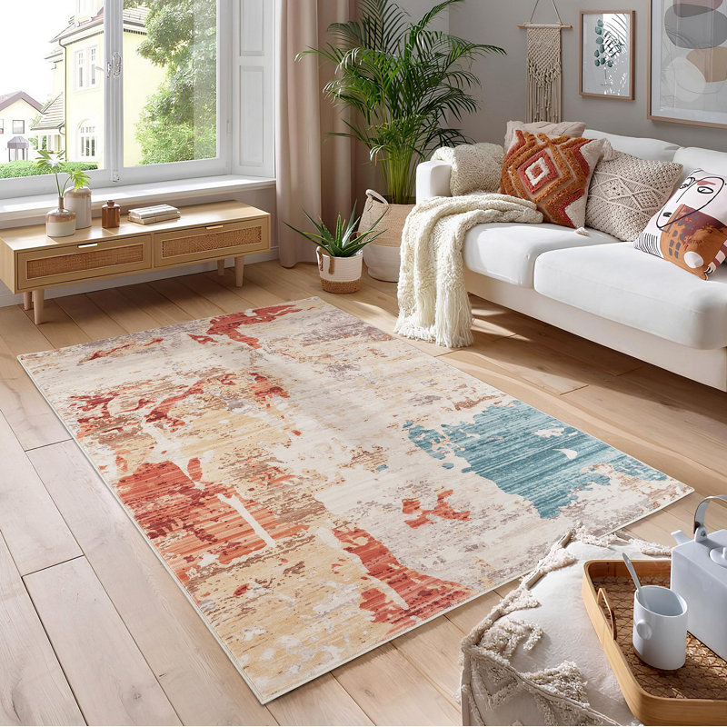 Jewel Multi Area Rug, Rectangle 5'3" x 7'3"