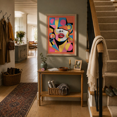 Geometric Portrait Modern - Print