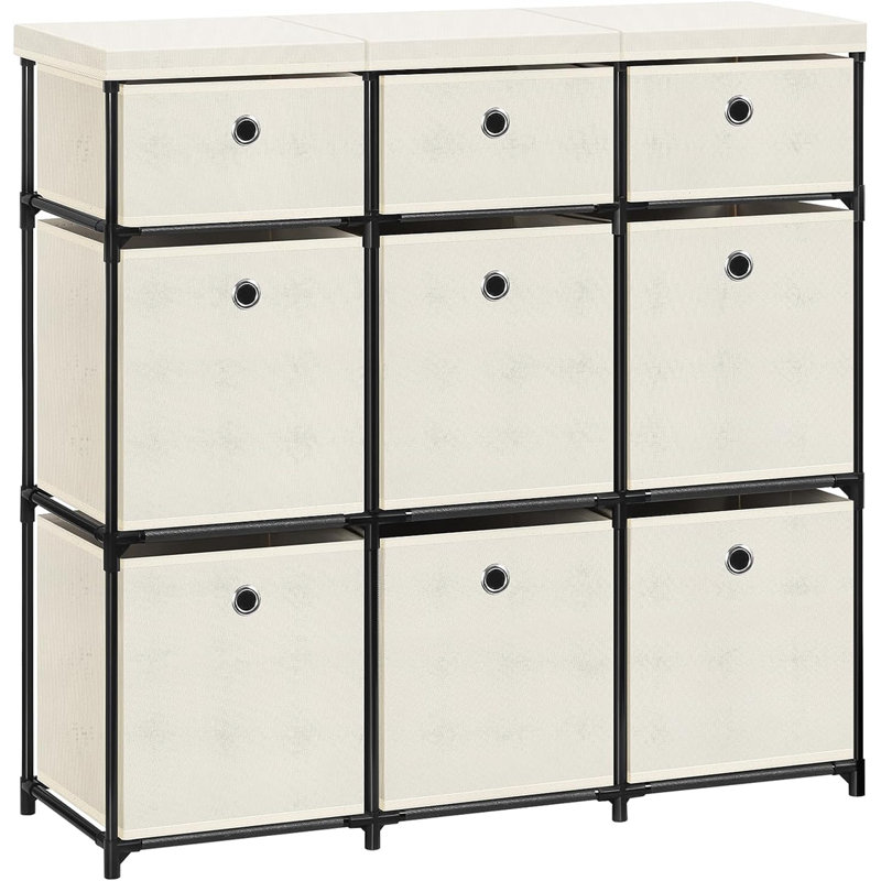 Majken 9 Drawer Storage Drawer, White