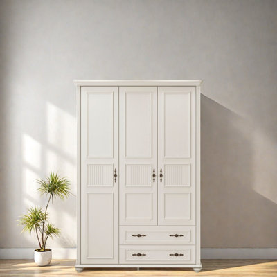 Simple Solid Color Wardrobe
