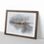Cambridge Massachusetts Skyline in Abstract - Picture Frame Graphic Art Print-55680529-55680530