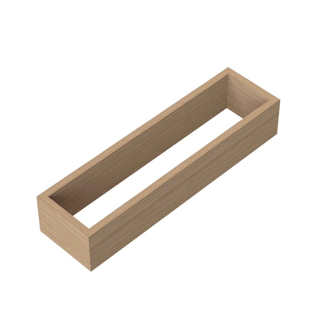 Straight Bamboo Makeup Organiser