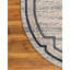Tapis contemporain Araceli de couleur grise-71264872