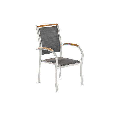 Nordquist Stacking Patio Dining Armchair