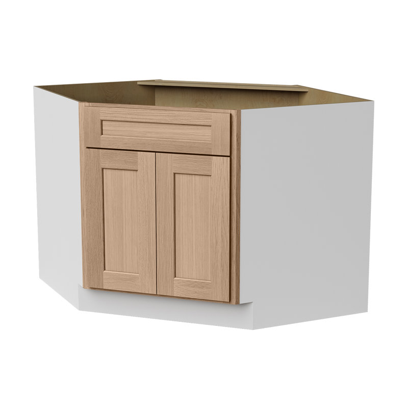 Armoire d'angle, Chêne Redondo
