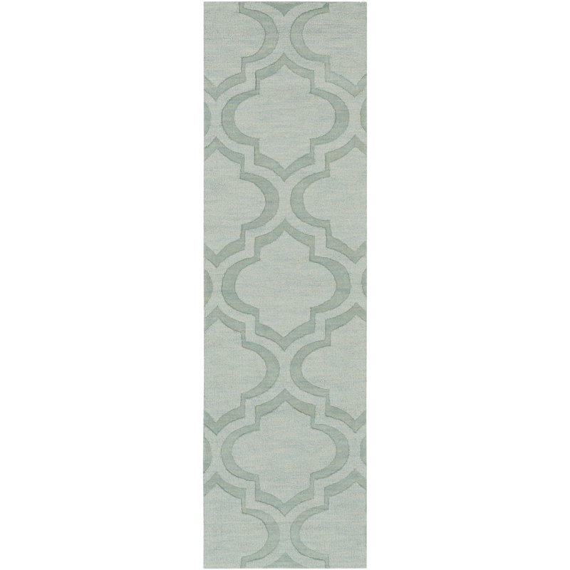 Zora Wool Geometric Indoor Rug, Runner 2'3" x 12'