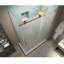 Coraline XL 44" - 48" W x 30" D x 80" H Frameless Rectangle Sliding Shower Enclosure, Frosted Glass-51471828