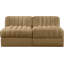 Tissu de performance en velours Rummi 2 pièces Canapé modulaire-1921851392