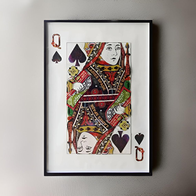 Carte à jouer Queen of Spade