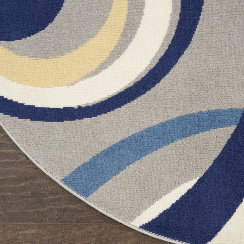 Zakirah Indoor Rug, Round 8'