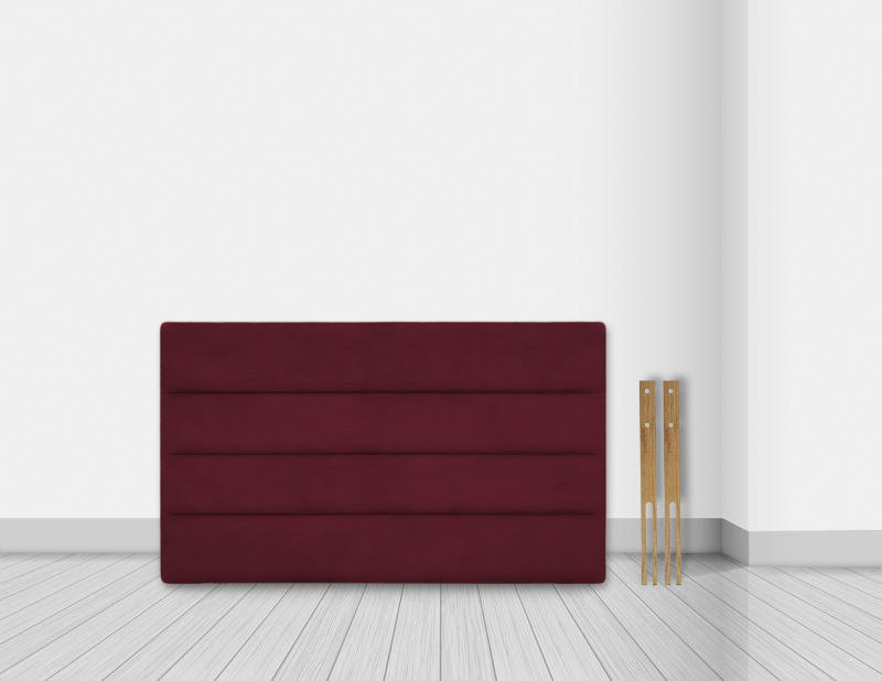Etholle Upholstered Headboard, Single (3'), Claret