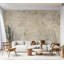Murale abstraite pelez et collez - Beige grunge-1908047081